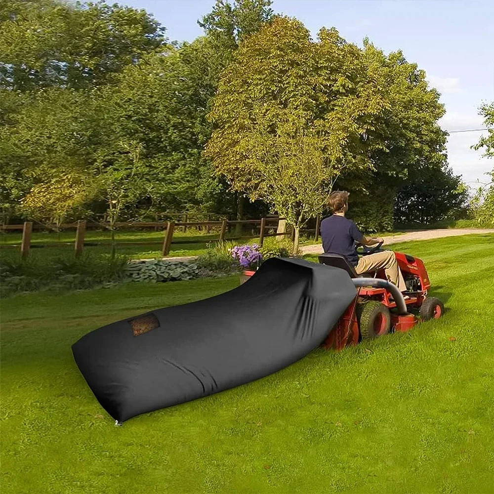 

78.7" x 51.2"/ 96" x 56" Large Capacity Lawn Tractor Leaf Bag Grass Catcher Bag Fast Leaf Collection for Most Riding Lawn Mowers