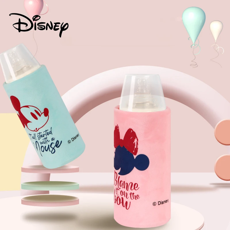 Disney USB Travel Mug Milk Warmer Heater Feeding Bottle Portable Printed Baby Nursing Bottle Insulated Storage Bag 29x15cm