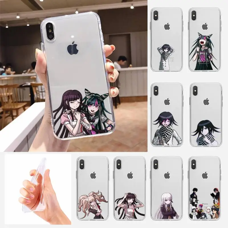 Danganronpa Phone Case For HUAWEI Honor 7A PRO 8A 8X 8S 9X 20 10 Lite 7C 10I 20I Transparent Fundas Cover