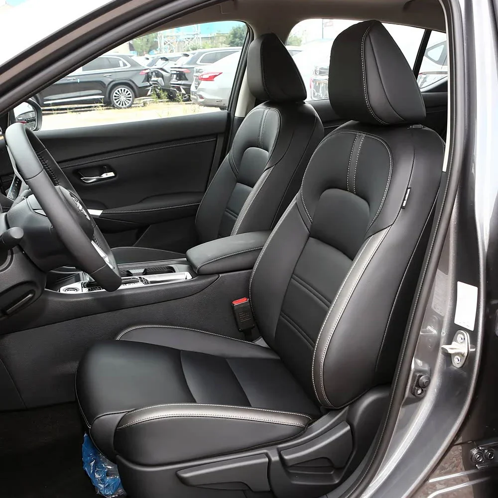 Car Special Seat Cover For Nissan Sentra 2023 2024 2025 2026 PU Leather Seat Cushion Protector Car Seat Covers Auto Accessories