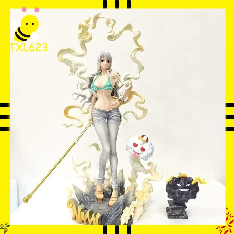 one-piece-nami-gk-statue-31cm-large-size-anime-figurine-fine-craft-peripheral-collectible-desktop-ornament