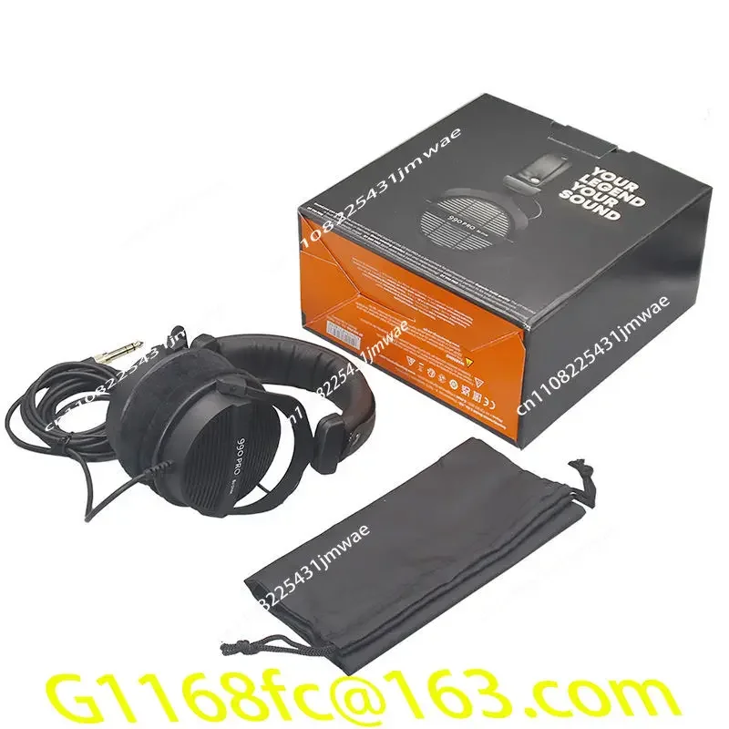 DT990 professional monitoring high-resolution HiFi headset turns on high-quality wide frequency response part