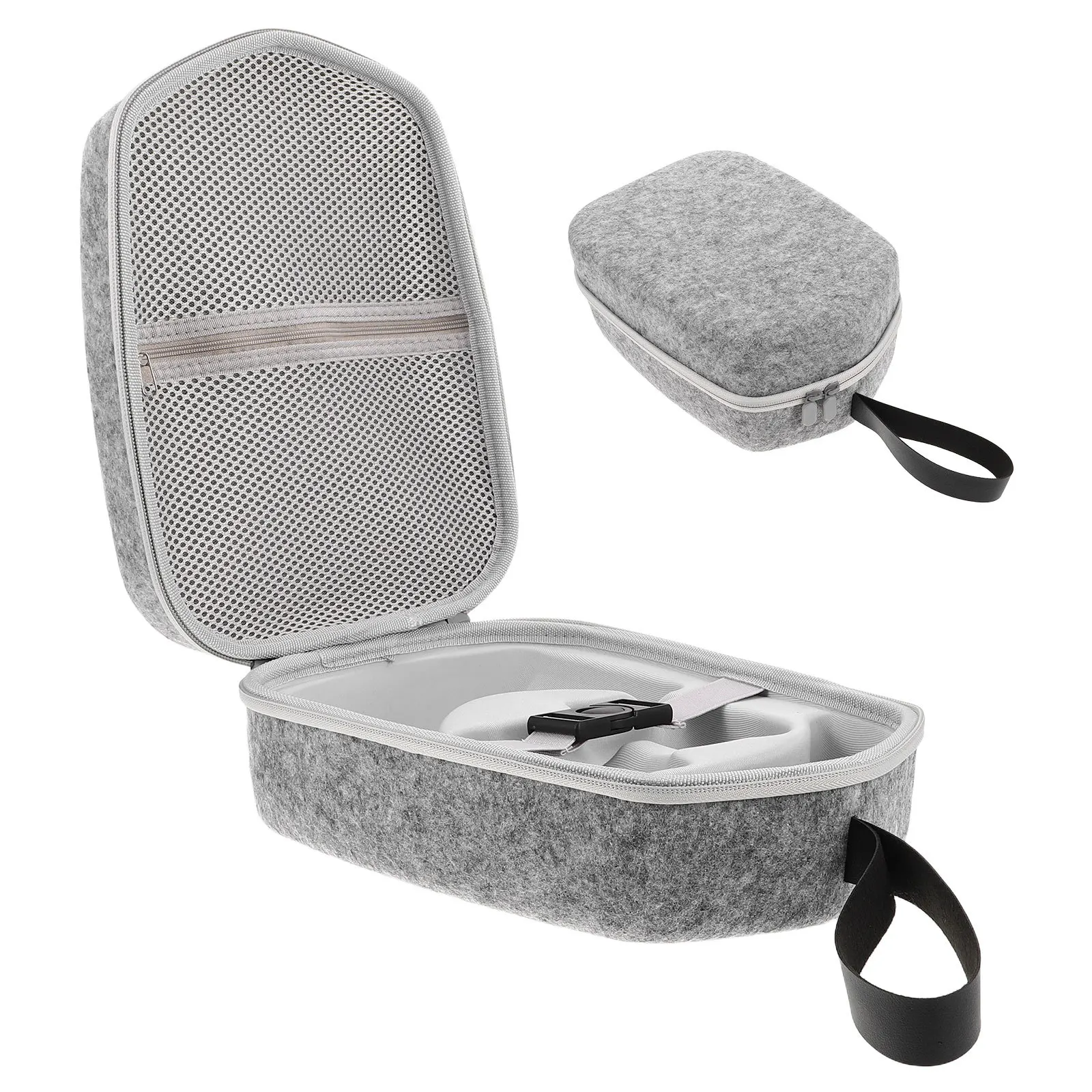 

Vr Glasses Storage Bag Felt Case Shockproof Protector Large Capacity Travel Vr Accessories Organizer Pouch Glasses Bag