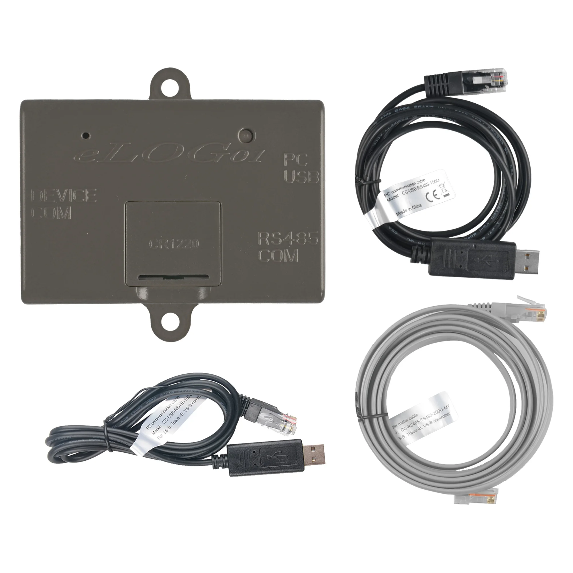 Epever eLOG01-G3 Use For Tracer BN Tracer A MPPT Solar Controller With RS485 Port Record & Download System Data