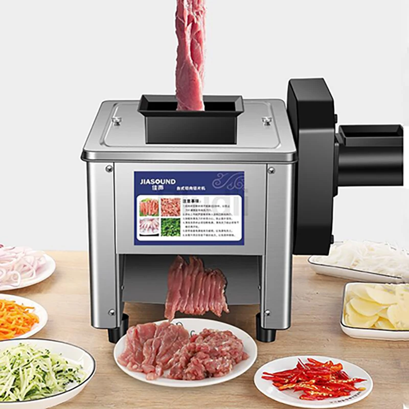 

Автоматическая мясорубка, электрическая мясорубка, коммерческая бытовая машина для резки рыбы, овощерезка, измельченная слайсер для филе