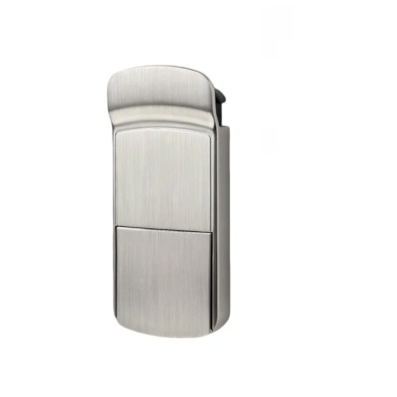 Minimalist bedroom door lock without handle, bathroom silent and labor-saving anti-collision room door lock without handle