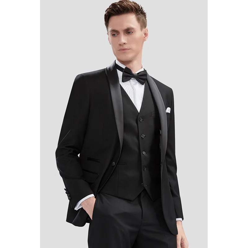 Lin1561-Loose-fitting smart suit high-class sense of business jacket