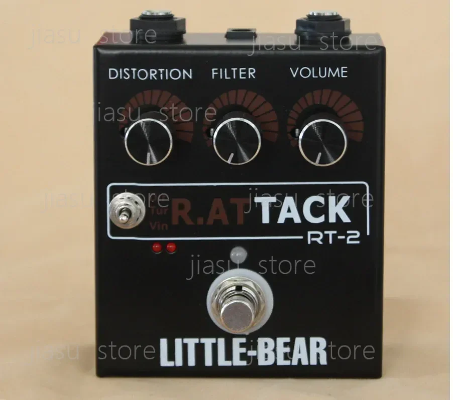 

3 Versnellingen Rat Tone Vervorming Effector Elektrische Gitaar Stuk LM308N