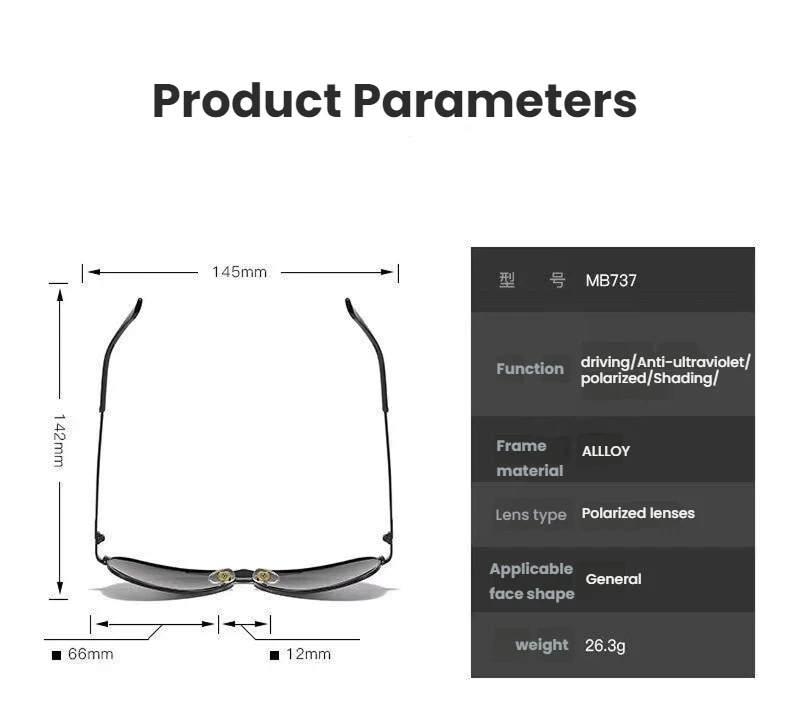مرسيدس بنز A B C E S V Class GLB GLC GLE AMG Pilot SLK SLC ML نظارات السيارة الراقية المضادة للوهج نظارات السائق المستقطبة #4