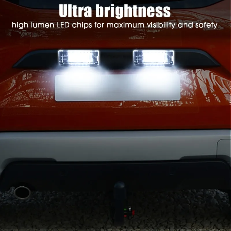 LED License Plate Light  2010 Hot Selling Energy Conservation Plastic Matching Car License Plate Light Suitable for Dacia Duster