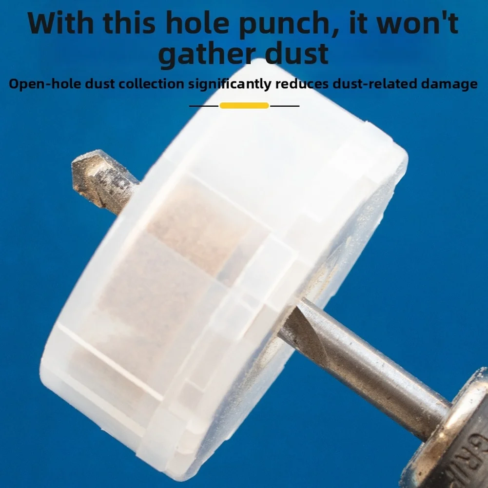 For 5-13mm Drill Bit Dust Cover for Electric Hammer Featuring Anti Slip Sponge and Detachable Dust Cap for Effective Cleanup