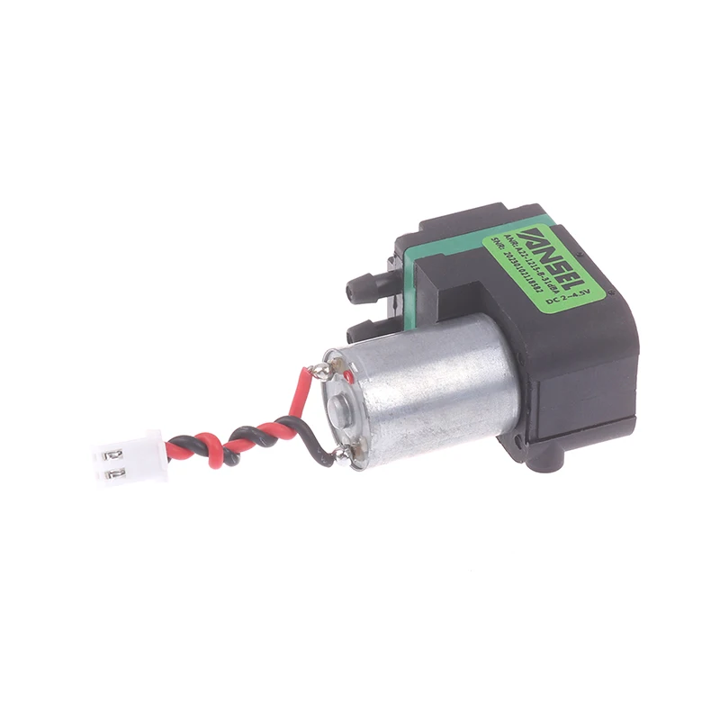 Mini bomba de vacío DC2-5V 85mA Micro bomba de aire 650 ml/min caudal-400mbar grado de vacío pequeña bomba de aire bomba de muestreo de detección de Gas