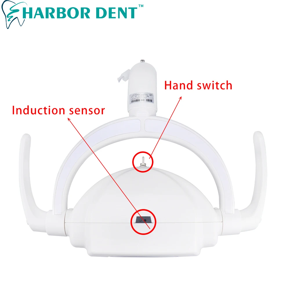 Dental Unit Led Examination Light Dental Chair Lamp 6 Bulbs  Operating Induction Lamp Oral Light Dental Chair Unit