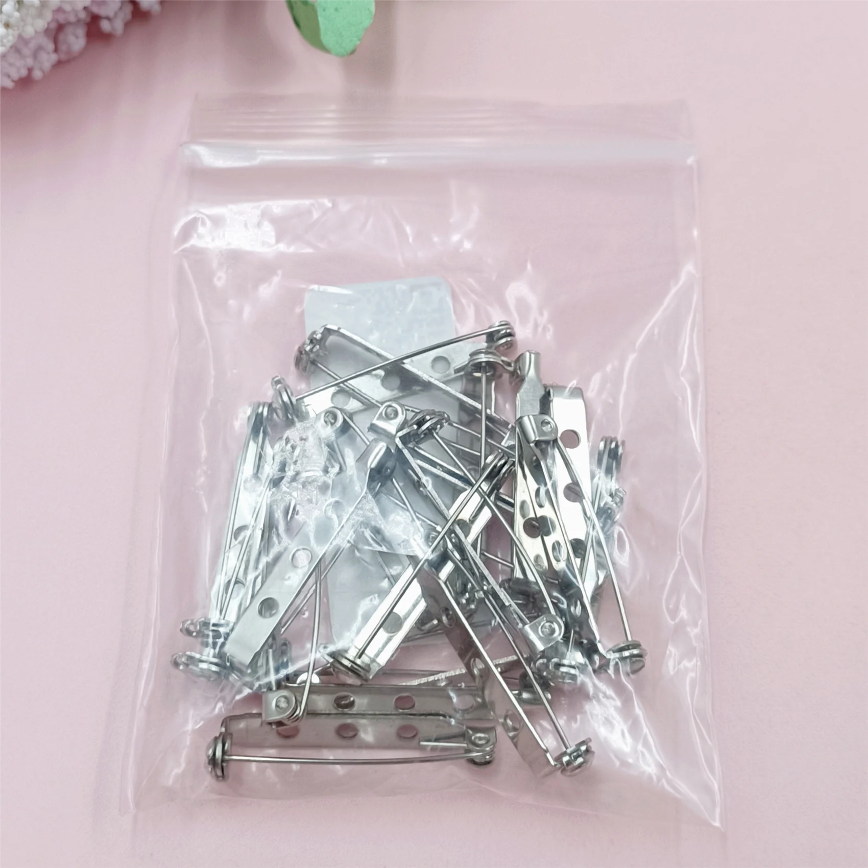 20PCS Brosche Basis Sicherheitsnadel Silbrig Broschen Zurück Handgemachte DIY Schmuck Machen Schmuck Erkenntnisse Zubehör