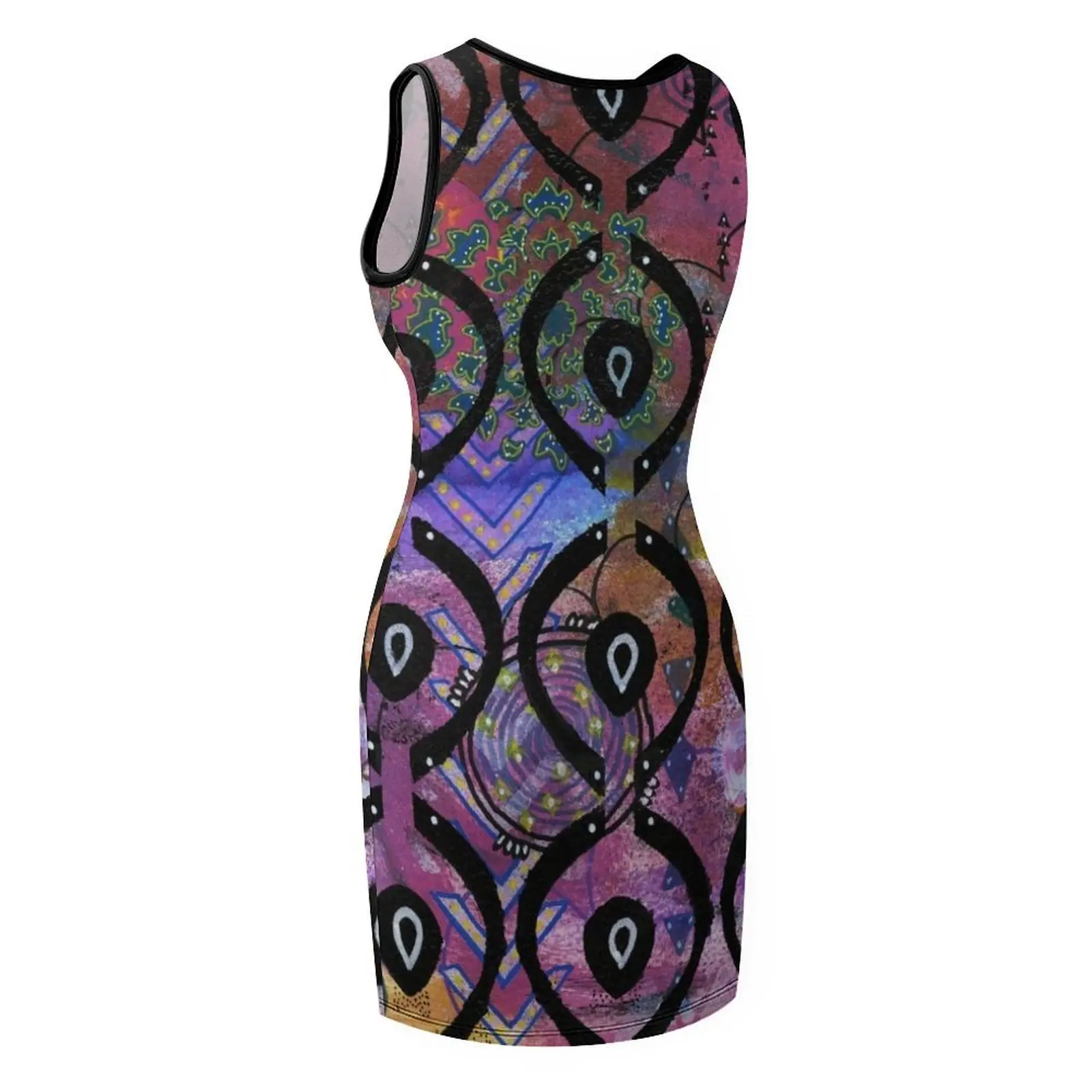 11 camadas de amor sem mangas vestido de verão para mulheres vestido de verão 2025