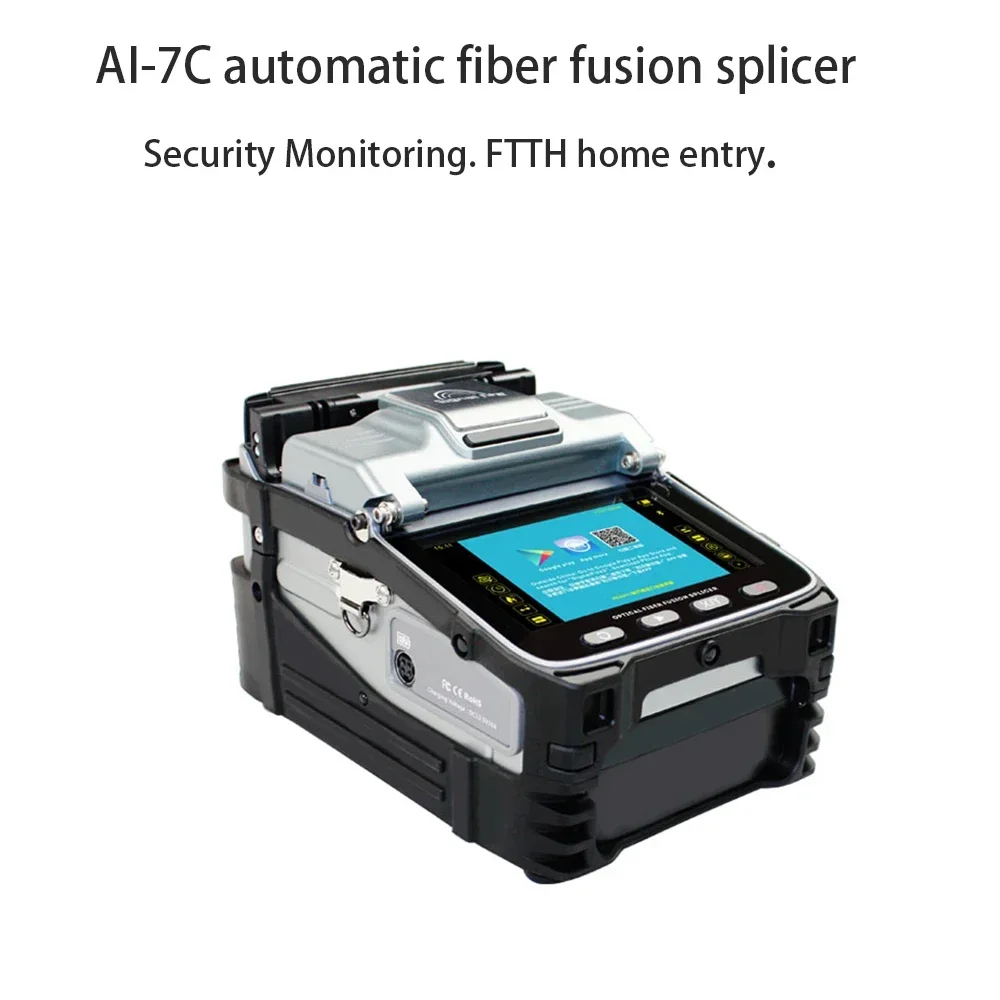 

Best sell Ai-9 Optical Fiber Fusion Fast Splicer 6 Motors Fiber Optic Splice Machine