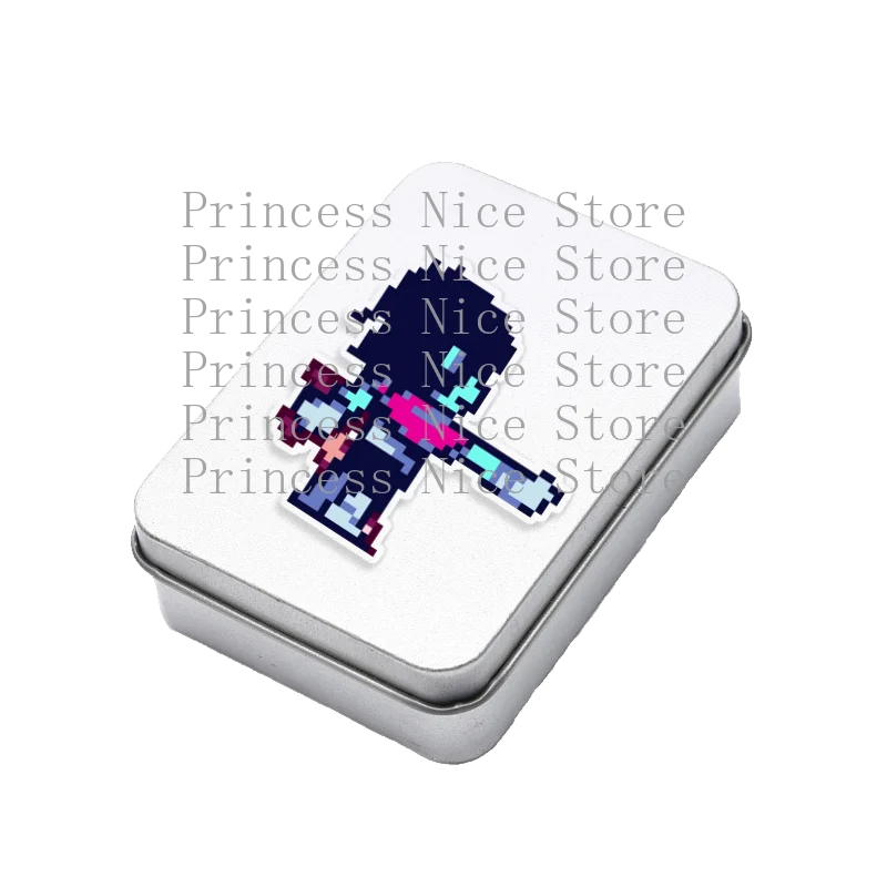 Kreatywny pojemnik na piksele Undertale, figurka z gry Frisk Sans Papyrus, organizer na karty, ozdoby na biurko, rekwizyty niespodzianki, dekoracja, prezent