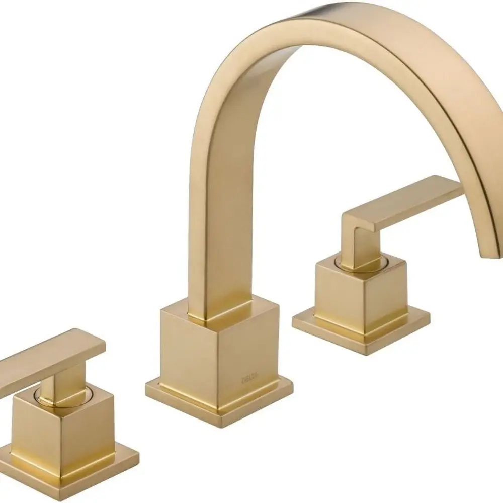 

Champagne Bronze Faucet T2753-CZ, 8.75 x 16 x 8.75 Inches