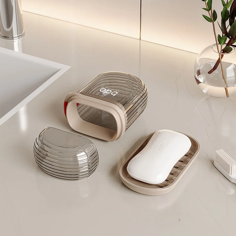 

Портативная коробка для хранения мыла, герметичный чехол для мыла, водонепроницаемая дорожная домашняя коробка для мыла для ванной комнаты, коробка для хранения мыла для кемпинга