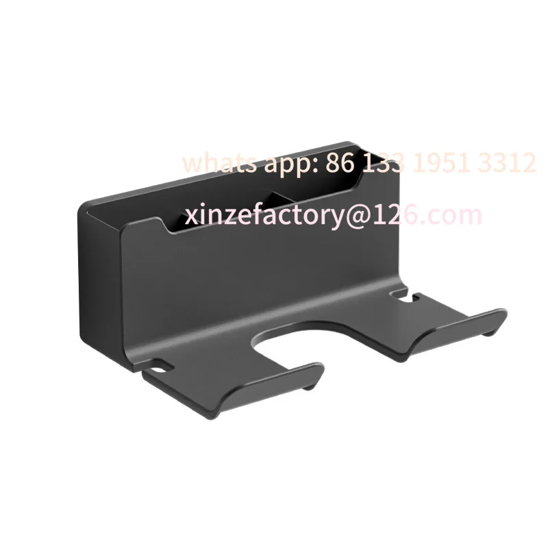 

Customizable 1-10 PCS Hair Dryer Rack Without Drilling Bathroom Air Duct Storage Bracket Bathroom Wall-Mounted Hair Dryer Placem