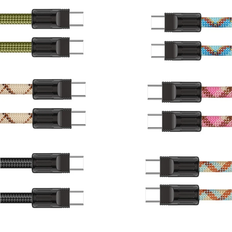 Câble données USB C tressé 60 Essential avec lanière Fast Sync 0,3 mètre