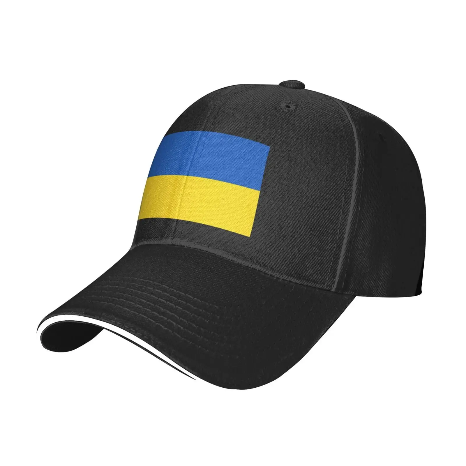 Emblem Ukraine Flag Baseball Cap Adjustable Trucker Hat 3D Printed Classic Patriotic Caps Football Polo Hats for Man Woman