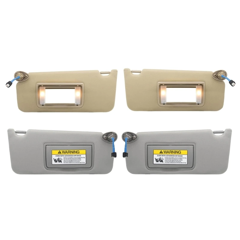 

Car LED Sunshade Replaces 83280TA5A51ZA Car LED Sun Visors with Mirror Durable