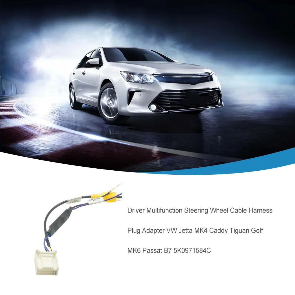 Wiring Retrofitting Modification Reverse Camera Video Cable Adapter Vehicle Tools Repairing Part Adapters Fitting