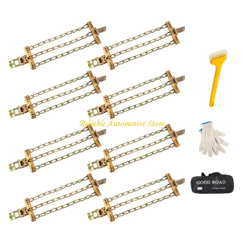 M68B Quick Winter Tire Fetters Отрицание транспортных средств Требовалось на кризисное тормозное поддержка лучшего казни в грязи