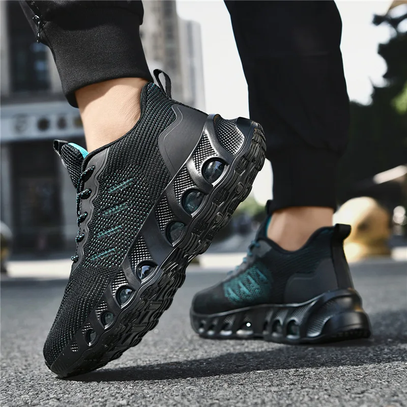 ONEMIX 2025 Air Cushion Running Sneakers for Men Outdoor Sport Jogging Shoes Large Size 39-48 Comfortable Breathable New Arrival