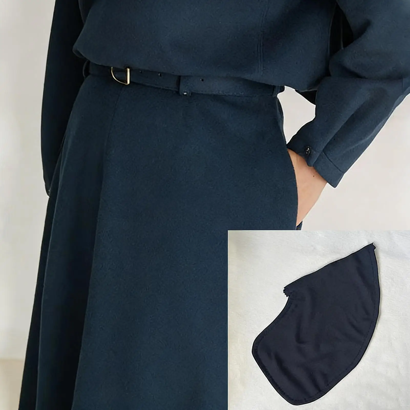Sew in Pockets Invisible Inner Skirt Security Pouch Sew-In Side Pocket for Travel Underwear Bra Pants Sock Sweater Shirt Jeans