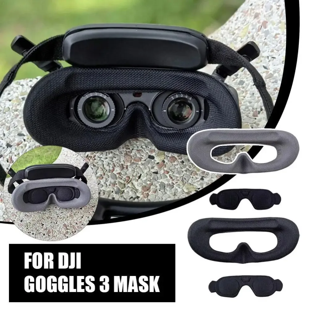 Foam Padding Eye Mask Anti-light Leakage Replacement Protective Cover Accessories Flight Glasses for DJI Avata 2 Goggles 3