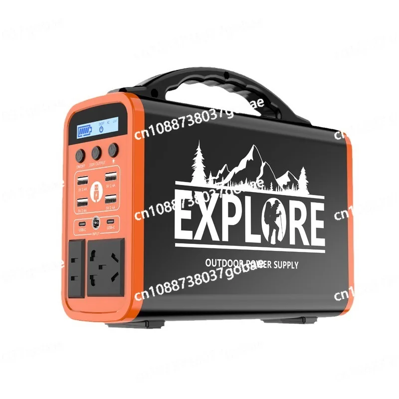 

220V outdoor mobile power supply Portable large capacity battery with socket Self-driving outdoor tour