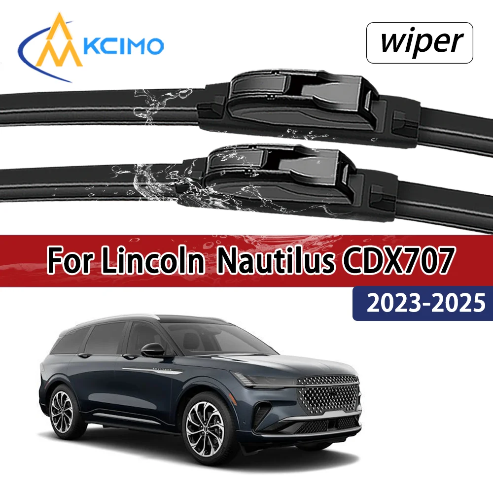 

Для Lincoln Nautilus CDX707 2023-2025 2024: Совместимые, прочные, бесшумные передние дворники для лобового стекла автомобиля, аксессуары для авто