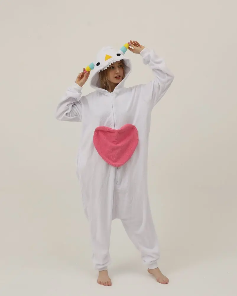 

MINISO Kigurumi Snow Monster Pajamas Party Cosplay Costume Snowman Onesies Game Cartoon Animal Sleepwear