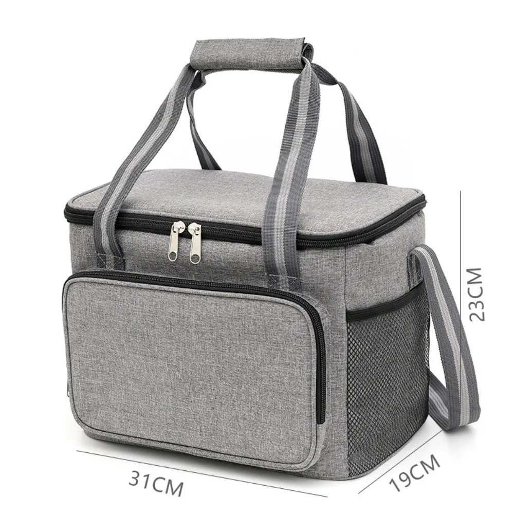 Cool Bag 15L Insulated Lunch Bag Small Cooler Bags for Travel Office Work Picnic