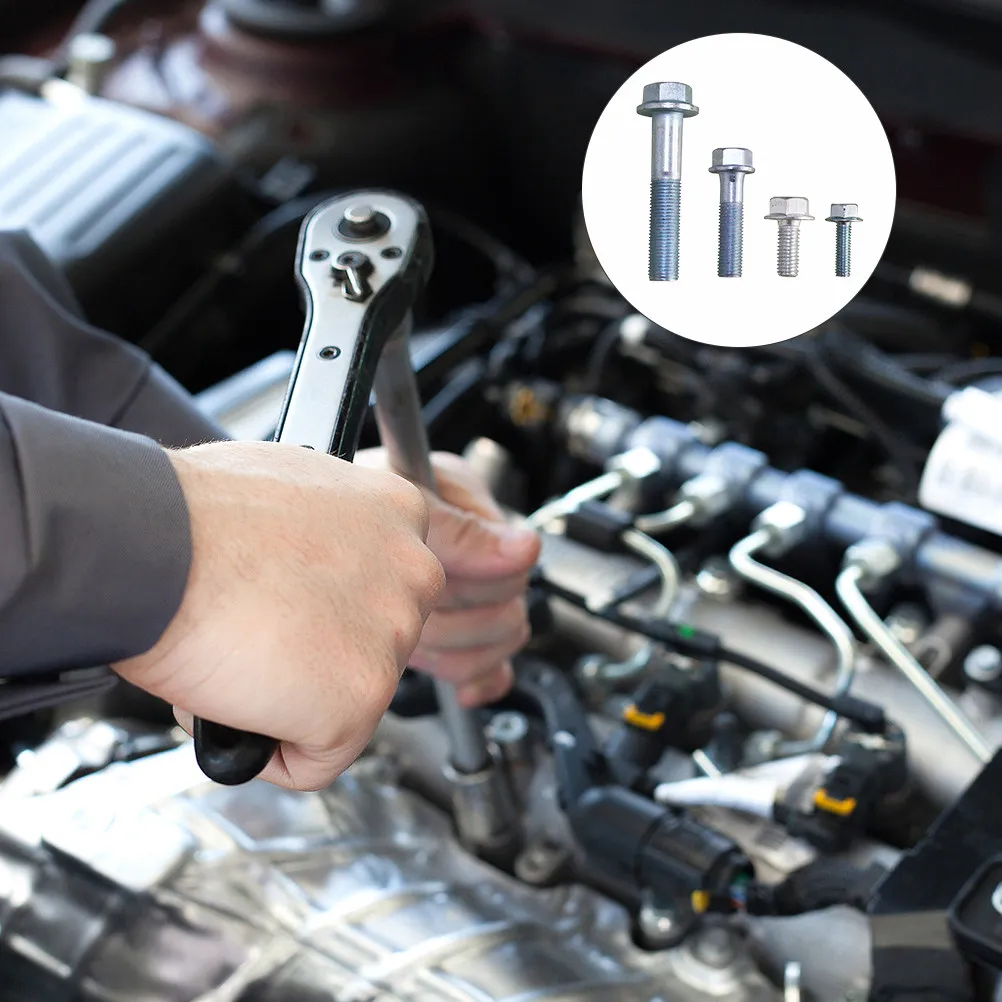 

Комплект из 12 болтов для крепления трансмиссии, стальные болты для двигателя, набор болтов для крепления двигателя