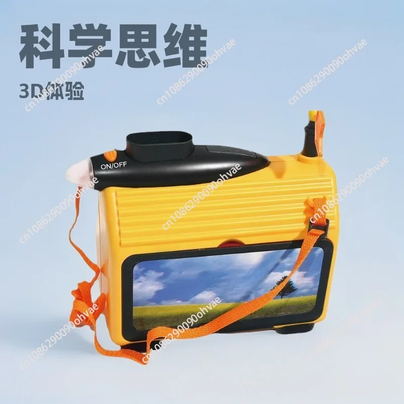 Handheld portable wind direction observation instrument for children's ecological meteorological station, kindergarten