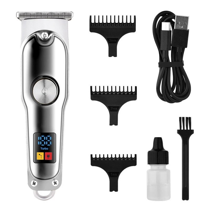 New style oil head push small electric hair clipper portable small household men's razor clipper