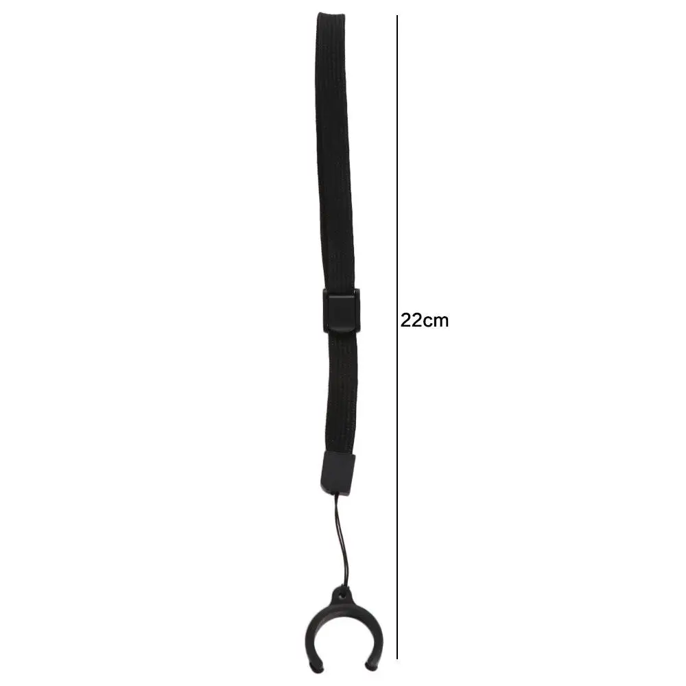 Anti-lost Walking Canes Wrist Strap Multi-purpose Metal Buckle Walking Stick Anti-lost Lanyard Retainer Ring Nylon Webbing