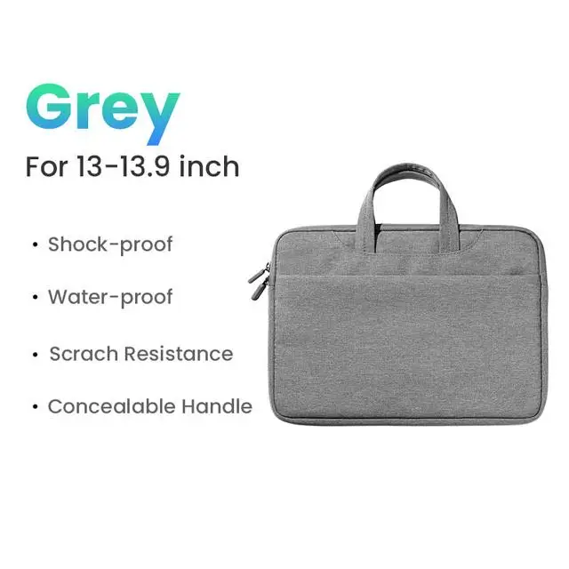 

【NEW】UGREEN Laptop Bag 13.9 Inch Notebook Sleeve Cover Bag for iPad MacBook Air Pro Portable Tablet Case Briefcase Computer Bag