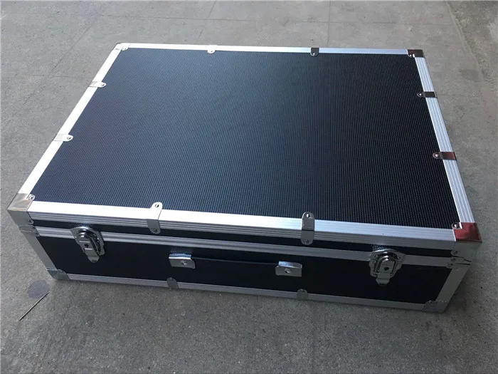 Custom Made Dj Mixer Flight Case Factory Aluminum for MG16 Mixer Black Customize OEM Wireless Microphone Flight Case CSL