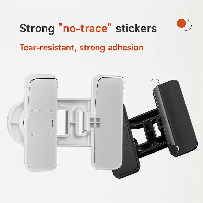 Замок для безопасности детей, защита от защемления рук, замки для ящиков шкафа, пластиковая белая, черная пряжка для детей, защита детей