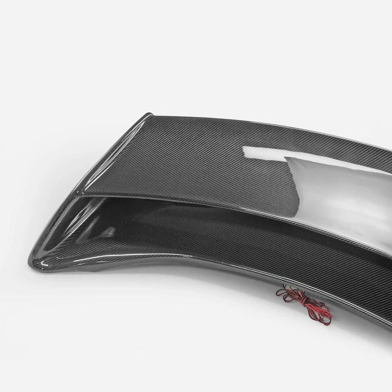 For Nissan 370Z Z34 AM Style Rear Wing, With Brake Lights & Sporty Aerodynamic Look view 5
