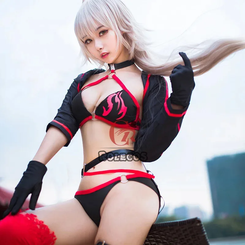 

Game Fate Grand Order/FGO Cosplay Sexy Costume Jeanne D'Arc (Alter) J'Alter Cosplay Costume New Year Outfits Halloween Cosplay