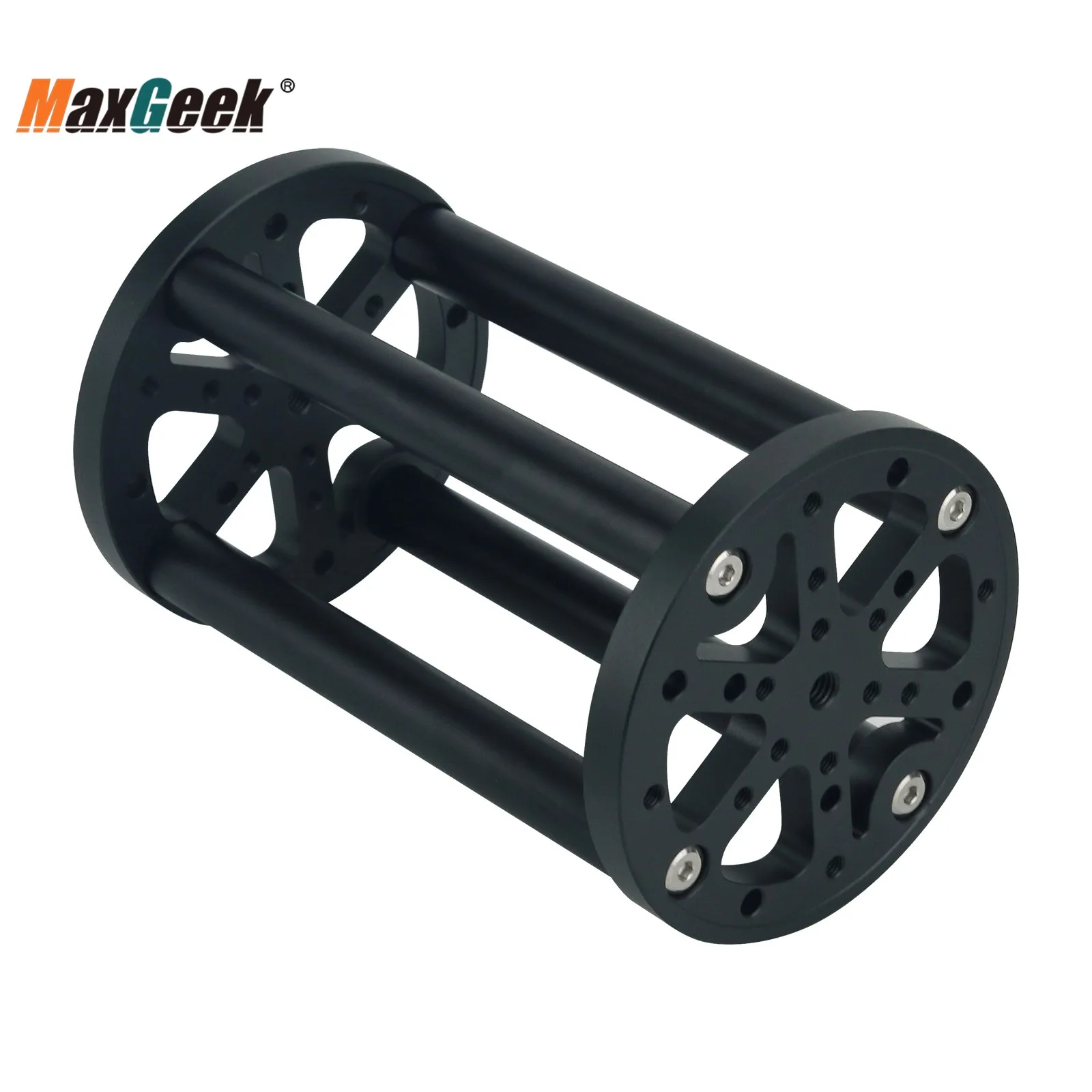 Maxgeek MT-200 195mm Equatorial Mount Extension Support Height Increasing Joint for ZWO AM5/AM3 TC40 Tripod