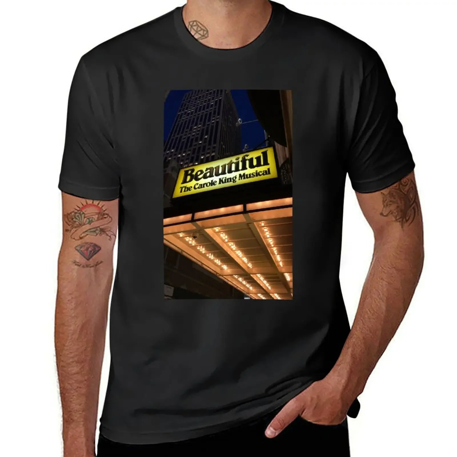 Beautiful: The Carole King Musical on Broadway T-Shirt tops tees for a boy mens clothing