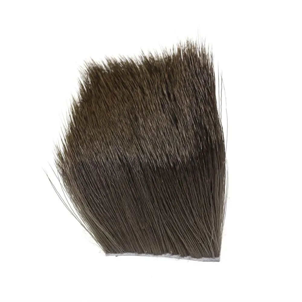 

Fly Tying Material Fly Tying Deer Hair Natural Color Brown Pink Black Deer Hair Patch 5X5cm Fishing Flies Making