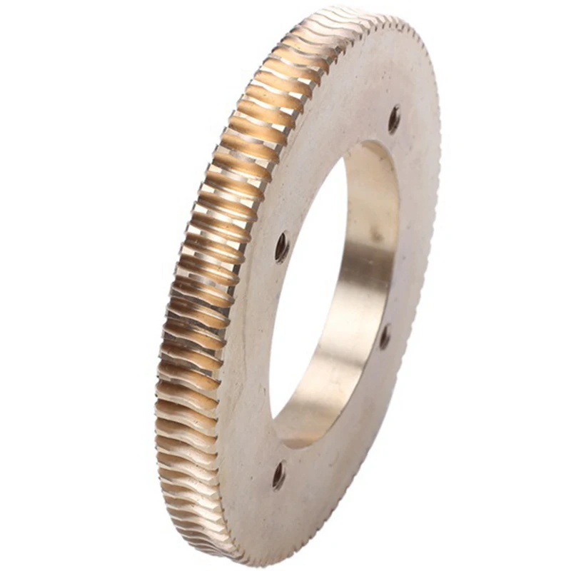 Imagem -02 - Worm Gear Bronze Wear Grande Relação de Redução 1:90 Worm Estanho Aço Inoxidável