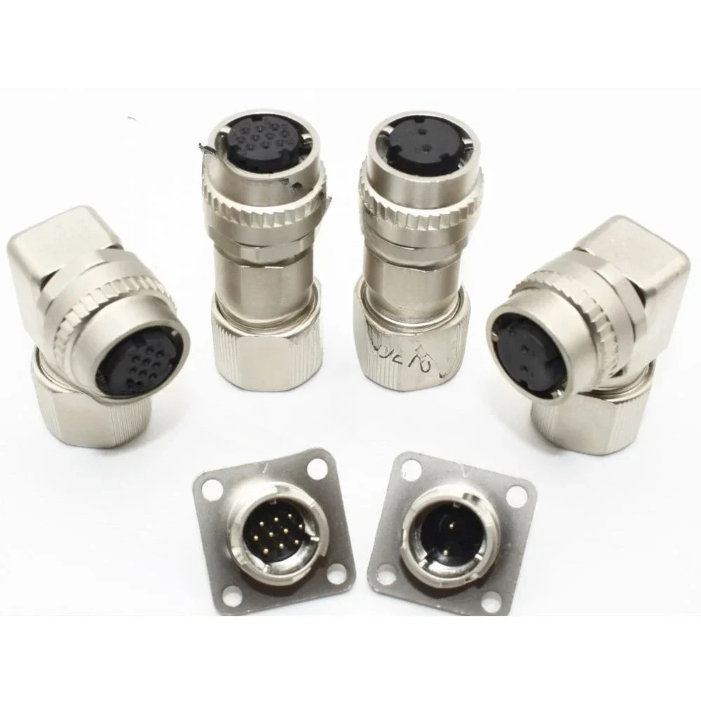 Aviation Plug CM10-SP10S AP10S R10P SP2S AP2S R2P Brake Socket For Yaskawa Mitsubishi Servomotor Encoder